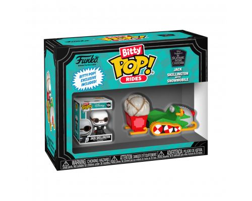 Funko Bitty POP! Ride: TNBC - Jack Skellington w/Snowmobile