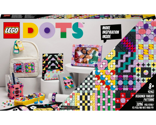 LEGO Dots Zestaw narzędzi projektanta — wzorki (41961)