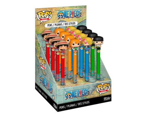 Funko ASST Pen Topper: One Piece - 16pc PDQ