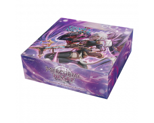 Grand Archive TCG: Mercurial Heart Alter Edition  Booster Display (20 Boosters) - EN