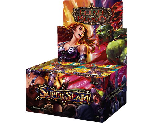 Flesh & Blood TCG - Super Slam Booster Display (24 Packs) - EN
