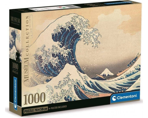 Clementoni CLE puzzle 1000 Compact Museum Hokusai.. 39707