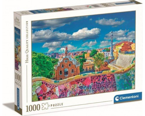 Clementoni CLE puzzle 1000 HQ Park Guell Barcelona 39744