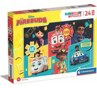 Clementoni CLE puzzle 24 maxi SuperKolor Disney Firebud 24244