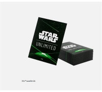 Gamegenic - Star Wars: Unlimited Premium Art Sleeves - Card Back Green