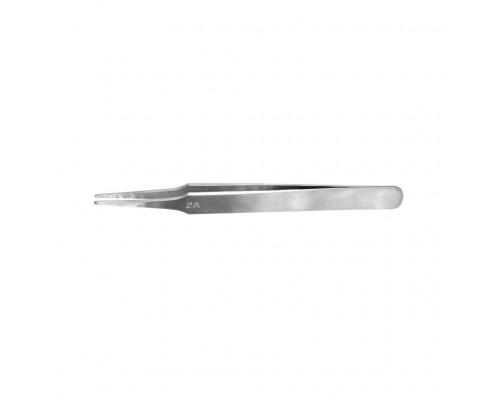 Vallejo - Tools - Flat Rounded Stainless Steel Tweezers (120 mm)
