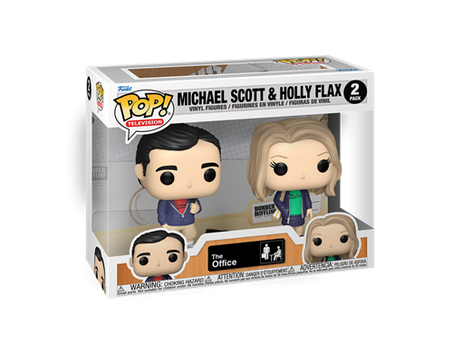 Funko POP! Television: The Office S9 - Michael & Holly (2PK)
