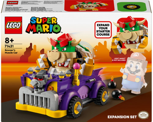 LEGO Super Mario Muscle car Bowsera — zestaw rozszerzający (71431)