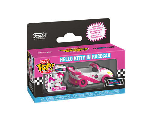 Funko Bitty POP! Ride: Sanrio- Racecar w/HK​
