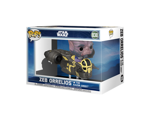 Funko POP! Rides DLX: Zeb Orrelios in the Razor Crest