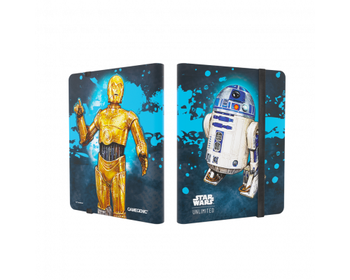 Gamegenic - Star Wars: Unlimited - A Lawless Time - 18-Pocket Album - C-3PO/R2-D2