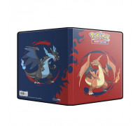 UP - Mega Charizard X and Mega Charizard Y 4-Pocket Portfolio for the Pokémon Trading Card Game