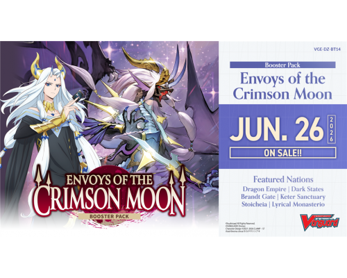 Cardfight!! Vanguard - Envoys of the Crimson Moon Booster Display (16 Packs) - EN