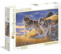 Clementoni Puzzle 500el Wilki (35033)
