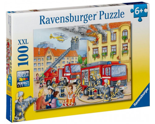 Ravensburger Puzzle 100 el XL Straż Pożarna (108220)