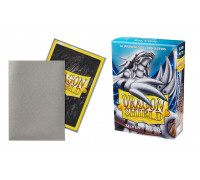 Dragon Shield Small Sleeves - Japanese Matte Silver (60 Sleeves)