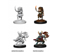 D&D Nolzur’s Marvelous Miniatures: Female Halfling Fighter