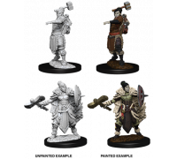 D&D Nolzur’s Marvelous Miniatures: Female Half-Orc Barbarian