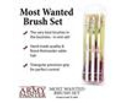The Army Painter - Most Wanted Brush Set