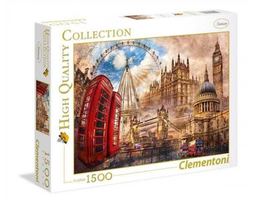 Clementoni Puzzle 1500el HQC Vintage London