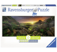 Ravensburger Puzzle 1000 elementów. Słońce nad Islandią (GXP-632978)