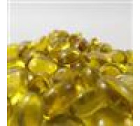 Chessex Gaming Glass Stones in Tube - Yellow (40)