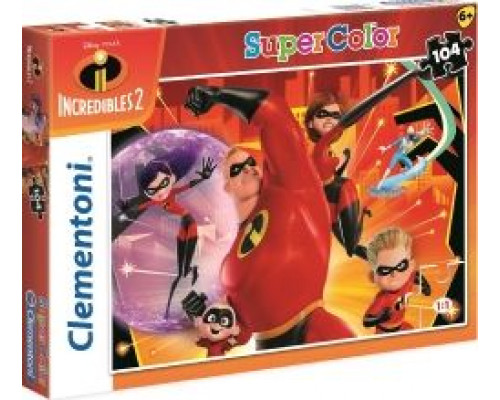 Clementoni Puzzle Incredibles 2 104 elementy (27106)
