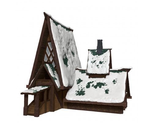 D&D Icons of the Realms Miniatures: Icewind Dale - The Lodge Papercraft Set - EN