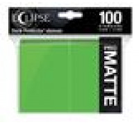 UP - Eclipse Matte Standard Sleeves: Lime Green (100 Sleeves)