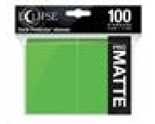 UP - Eclipse Matte Standard Sleeves: Lime Green (100 Sleeves)