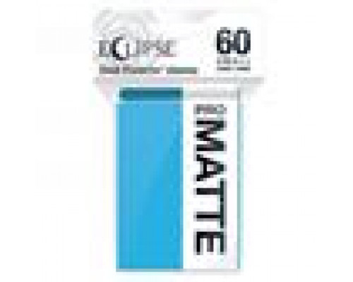 UP - Eclipse Matte Small Sleeves: Sky Blue (60 Sleeves)