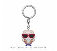 Funko POP! Keychain DBZ -Master Roshi (Peace Sign)