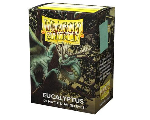 Dragon Shield Dual Matte Sleeves - Eucalyptus 'Lehel' (100 Sleeves)