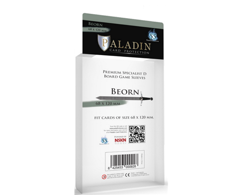 Paladin Sleeves - Beorn Premium Specialist D 68x120mm (55 Sleeves)