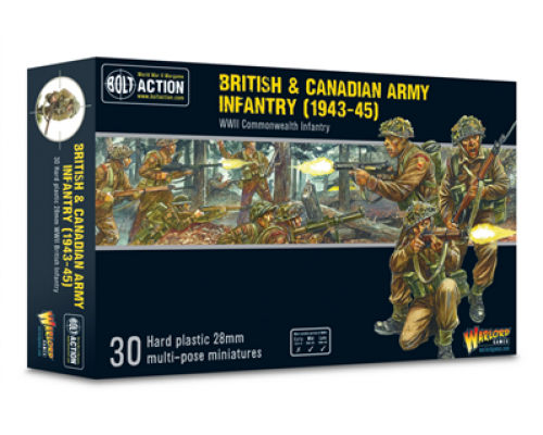 Bolt Action - British & Canadian Army infantry (1943-45) - EN