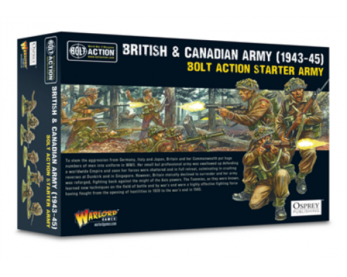 Bolt Action - British & Canadian Army (1943-45) starter army - EN