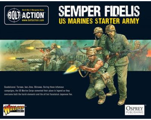 Bolt Action - US Marine Corps Starter Army - EN