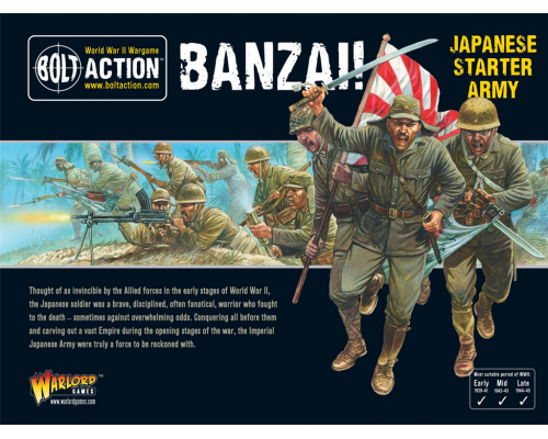 Bolt Action - Banzai! Japanese Starter Army - EN