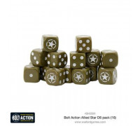 Bolt Action - Allied Star D6 pack (16)