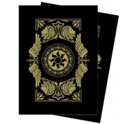UP - Standard Sleeves for Magic: The Gathering Mana 7 Plains (100 Sleeves)