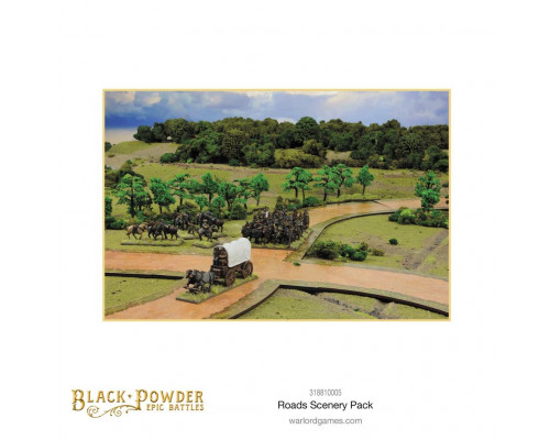 Black Powder & Epic Battles - Roads Scenery pack - EN