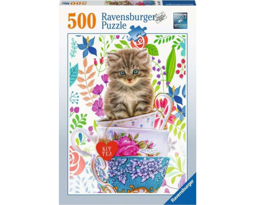 Ravensburger Puzzle 500 Kocięta w kubku
