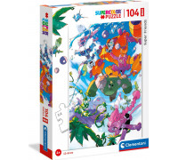 Clementoni Puzzle 104 Maxi Super Kolor