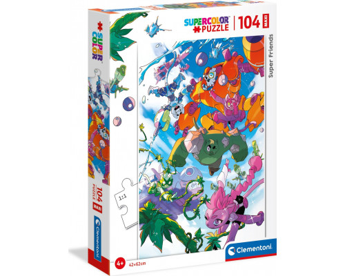 Clementoni Puzzle 104 Maxi Super Kolor