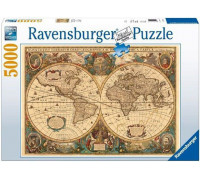 Ravensburger 5000 Antyczna Mapa Świata - 174119