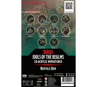 D&D Idols of the Realms: Scales & Tails - Reptile Den - 2D Set