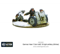 Bolt Action - German Heer 7.5cm leIG 18 light artillery (Winter) - EN