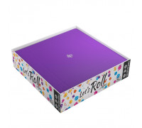 Gamegenic - Magnetic Dice Tray Square Black/Purple