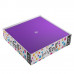 Gamegenic - Magnetic Dice Tray Square Black/Purple