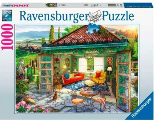 Ravensburger Puzzle 2D 1000 elementów Oaza toskańska